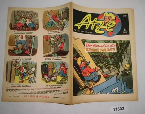 Atze Heft 5 von 1958