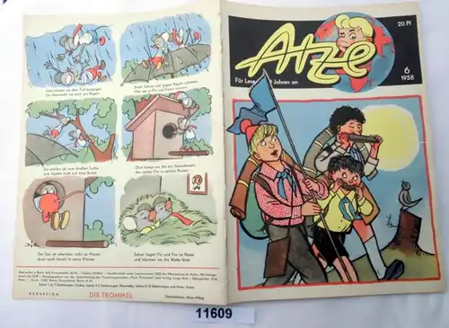 Atze Heft 6 von 1958