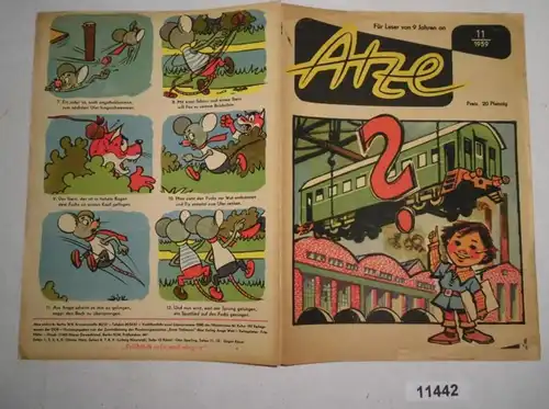 Atze Heft 11 von 1959