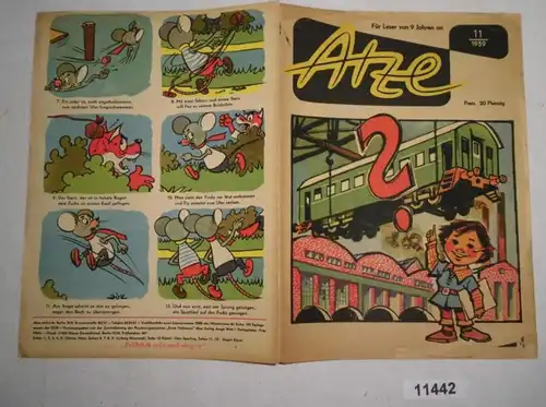 Atze, numéro 11 de 1959. .