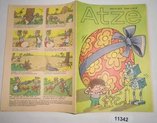 Atze Heft 4 von 1974