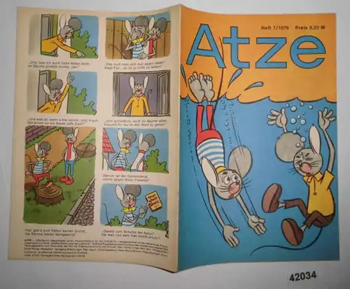 Atze Heft 7 von 1976