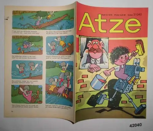 Atze Heft 9 von 1976