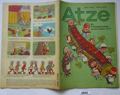 Atze Heft 3 von 1977