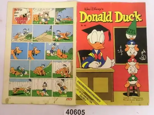 Walt Disney's Donald Duck Nr. 42 (21. Oktober 1977) aus den Niederlanden und Belgien