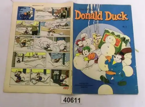 Walt Disney's Donald Duck Nr. 3 (21. Januari 1977) aus den Niederlanden und Belgien
