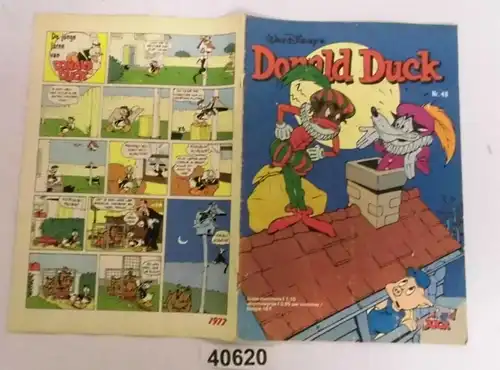 Walt Disney's Donald Duck Nr. 48 (2. December 1977) aus den Niederlanden und Belgien