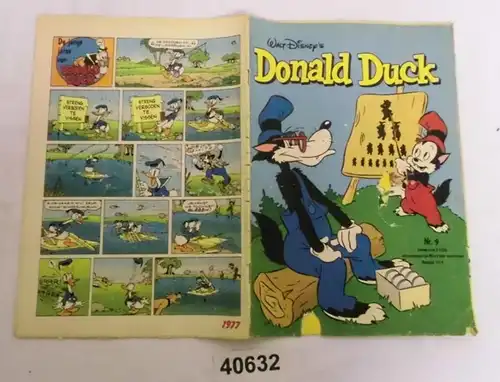 Walt Disney's Donald Duck Nr. 9 (4. Maart 1977) aus den Niederlanden und Belgien