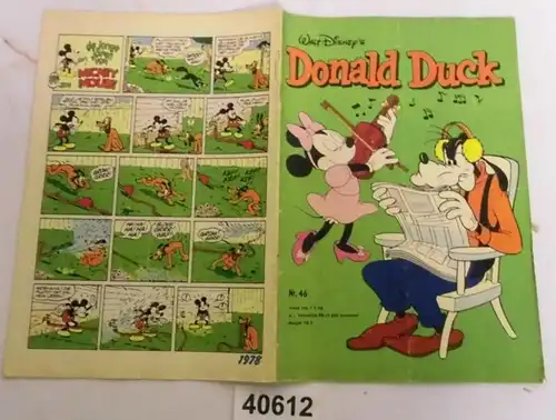 Walt Disney's Donald Duck n° 46 (17 novembre 1978) des Pays-Bas et de la Belgique