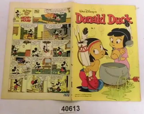 Walt Disney's Donald Duck Nr. 7 (17. Februari 1978) aus den Niederlanden und Belgien