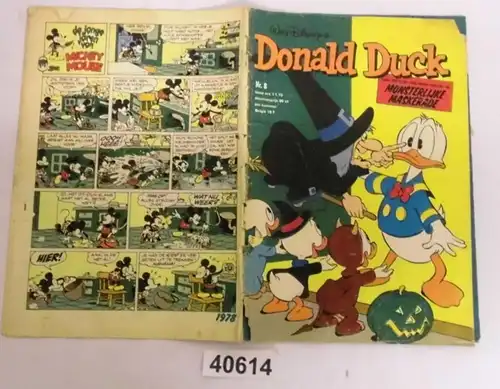 Walt Disney's Donald Duck Nr. 8 (24. Februari 1978) aus den Niederlanden und Belgien