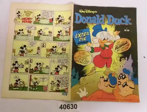 Walt Disney's Donald Duck Nr. 40 (6. Oktober 1978) aus den Niederlanden und Belgien