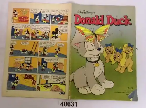 Walt Disney's Donald Duck Nr. 25 (23. Juni 1978) aus den Niederlanden und Belgien