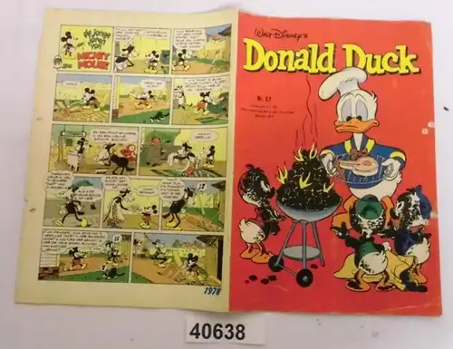 Walt Disney's Donald Duck Nr. 37 (15. September 1978) aus den Niederlanden und Belgien