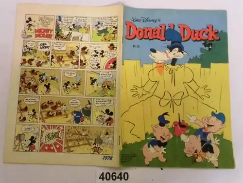 Walt Disney's Donald Duck Nr. 13 (31. Maart 1978) aus den Niederlanden und Belgien