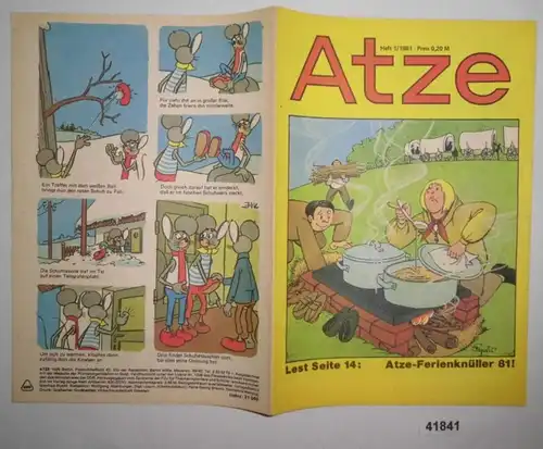 Atze Heft 1 von 1981