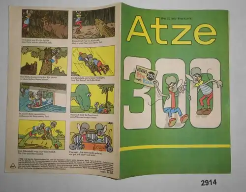 Atze Heft 12 von 1982