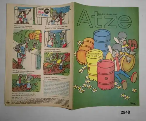 Atze Heft 9 von 1982