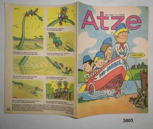 Atze Heft 7 von 1982