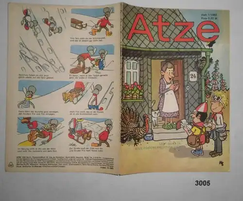 Atze Heft 1 von 1982