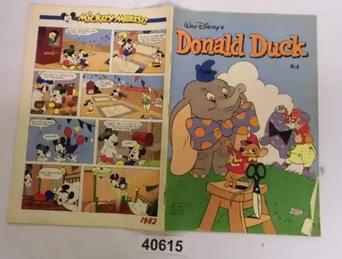 Walt Disney's Donald Duck Nr. 8 (26. Februari 1982) aus den Niederlanden und Belgien