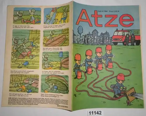 Atze Heft 6 von 1984