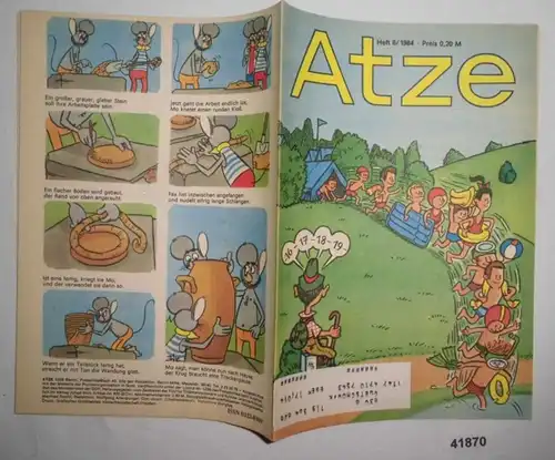 Atze Heft 8 von 1984