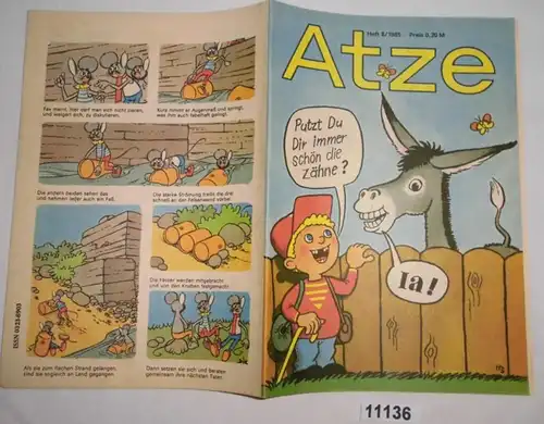 Atze Heft 8 von 1985