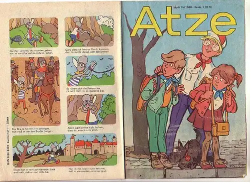 Atze Heft 10 von 1988