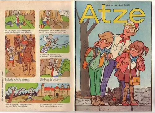 Atze Heft 10 von 1988