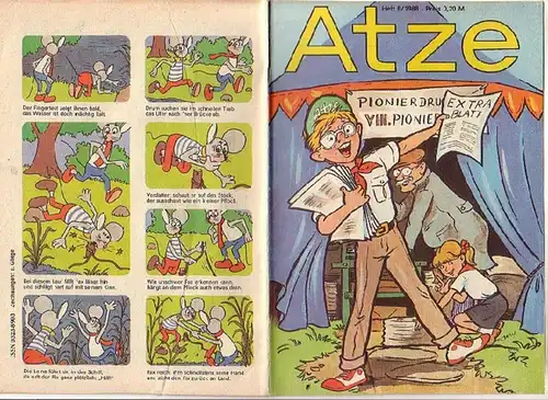 Atze Heft 8 von 1988