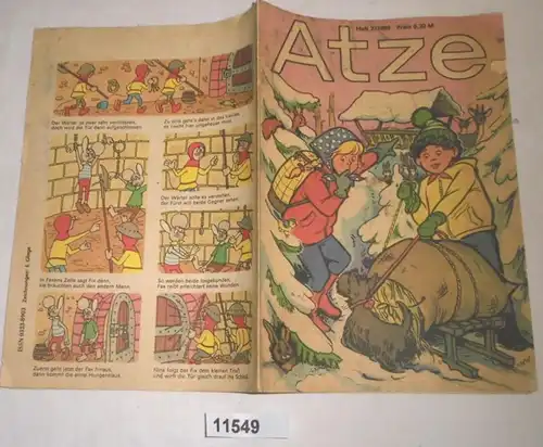 Atze Heft 2 von 1989