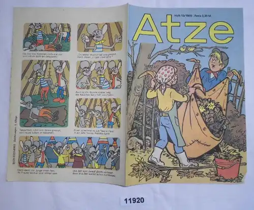 Atze Heft 10 von 1989