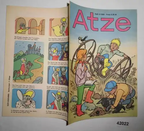 Atze Heft 3 von 1989