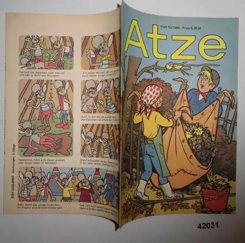 Atze Heft 10 von 1989