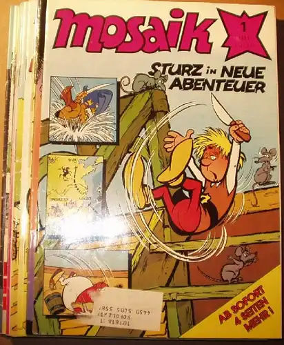 Mosaik 12 Hefte Jahrgang 1991