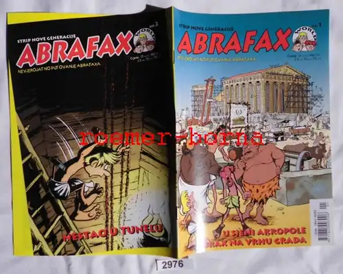 Mosaik Abrafax Heft Nr.1 seltene Export Ausgabe für Kroatien