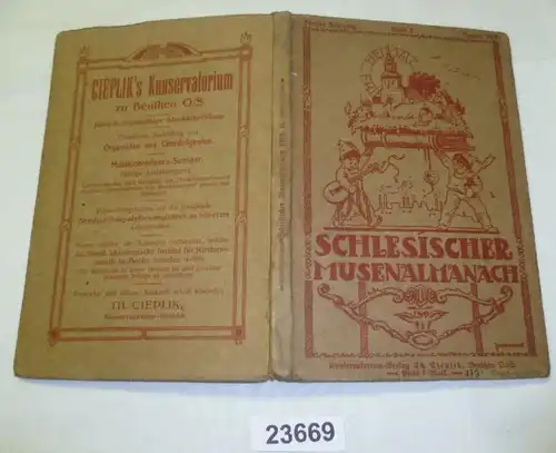 Musenalmanach Silésien - Livres trimestriels d'art silésien, 5e année IIe volume trimestriel