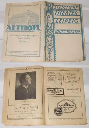 Feuilles de théâtre de Leipzig n° 4 de 1923/24