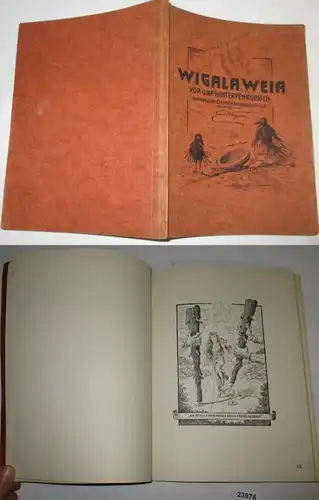 Wigalaweia Vorund hinter den Kulissen. Lustige Glossen über die Münchner Festspiele, gezeichnet von Emil Wagner