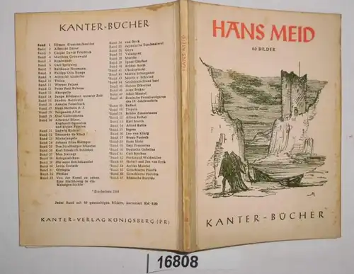 Hans Meid - Sechzig (60) Bilder (Kanter-Bücher Nr. 58)