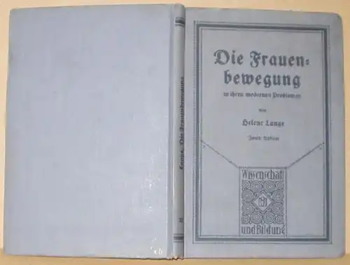 Die Frauenbewegung in ihren modernen Problemen