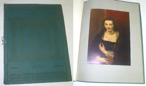 Les galeries d'Europe - Peinture des anciens maîtres dans les couleurs des originaux 4e volume millésime 1909 cahier 6