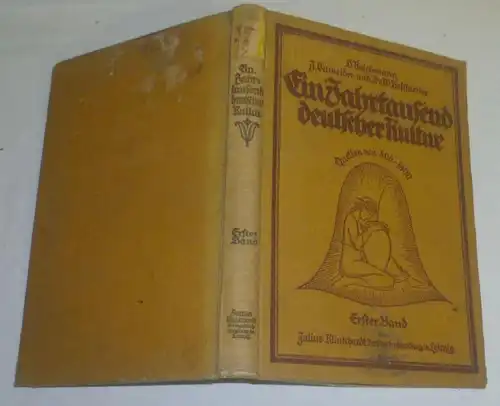 Un millénaire de la culture allemande Sources de 800 - 1800 Volume I