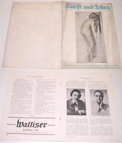 Kunst und Leben Heft 7 Jahrgang 1925