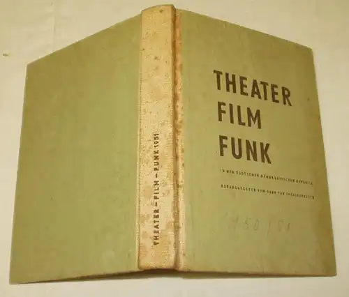 Theater - Film - Funk in der Deutschen Dermokratischen Republik, Ausgabe 1951