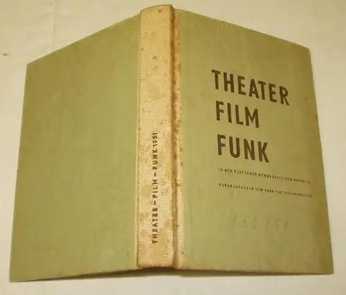 Théâtre - Film - Radio en République démocratique allemande, édition 1951