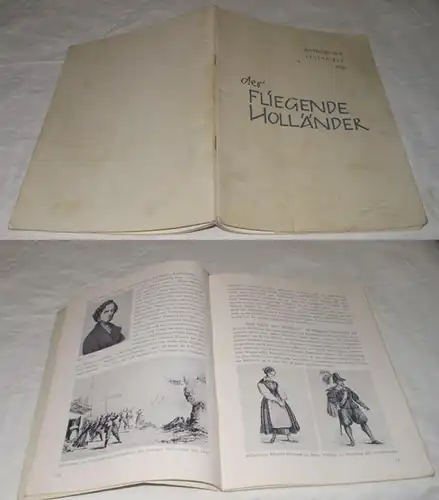 Bayreuther Festival 1956 "Le Hollandais Volant" Programme