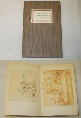 Insel-Bücherei Nr. 108: Rembrandt Handzeichnungen