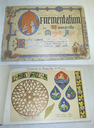 Ornementation des Manuscrits au Moyen-Age Xvme Siécle